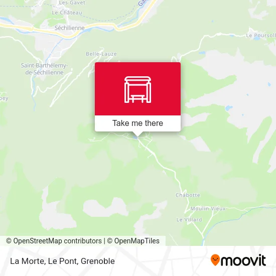 La Morte, Le Pont map