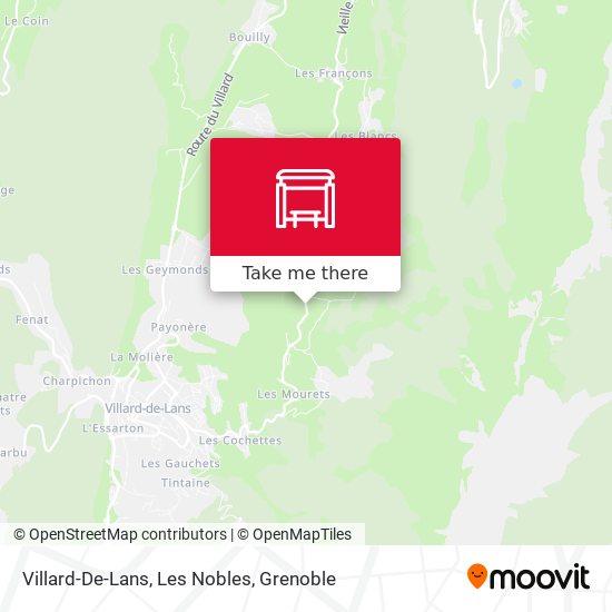 Villard-De-Lans, Les Nobles map