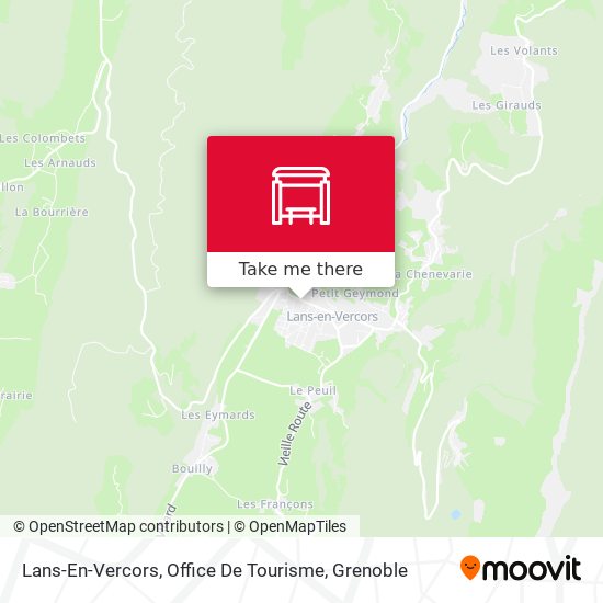 Lans-En-Vercors, Office De Tourisme map