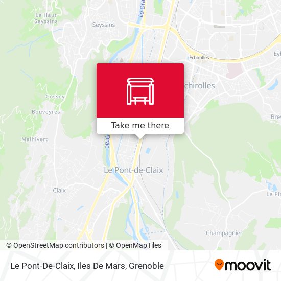 Le Pont-De-Claix, Iles De Mars map
