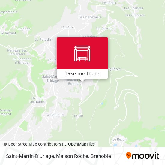 Saint-Martin-D'Uriage, Maison Roche map
