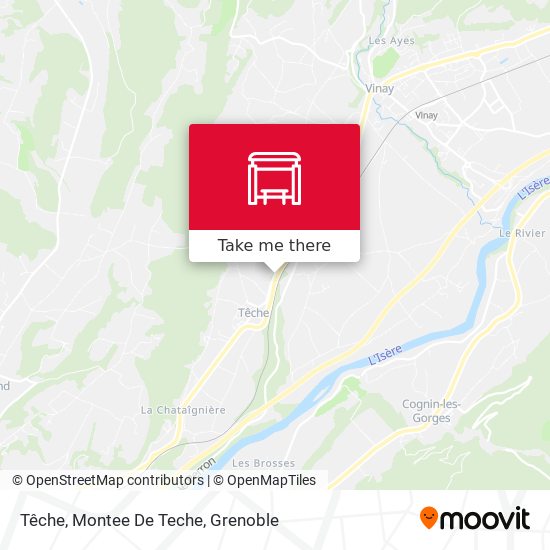 Têche, Montee De Teche map