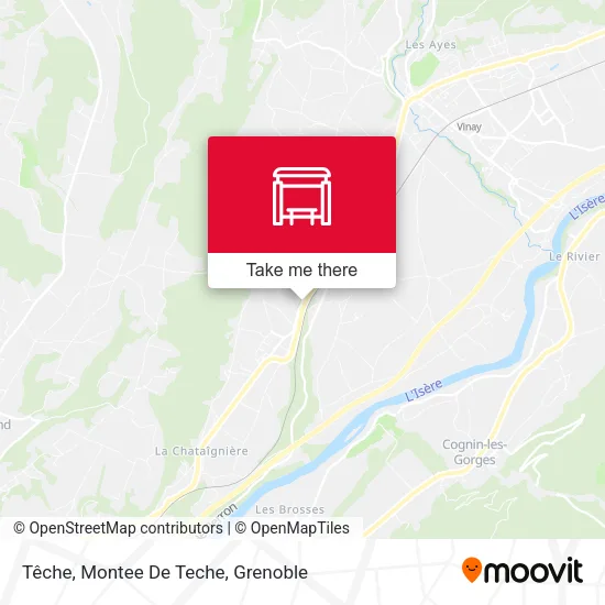Têche, Montee De Teche map