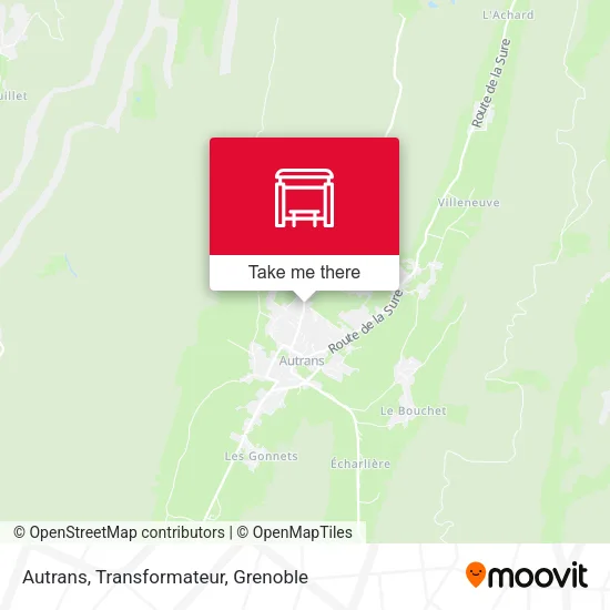 Autrans, Transformateur map