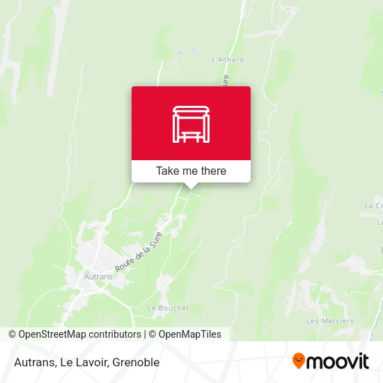 Autrans, Le Lavoir map