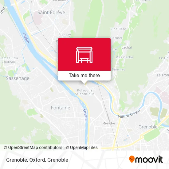 Grenoble, Oxford map