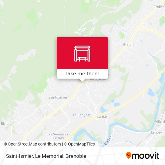 Saint-Ismier, Le Memorial map