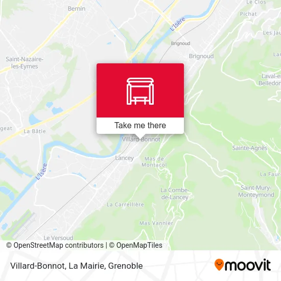 Villard-Bonnot, La Mairie map