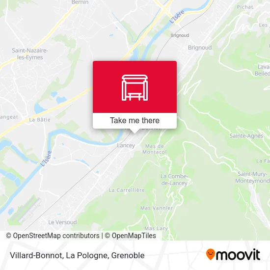 Villard-Bonnot, La Pologne map