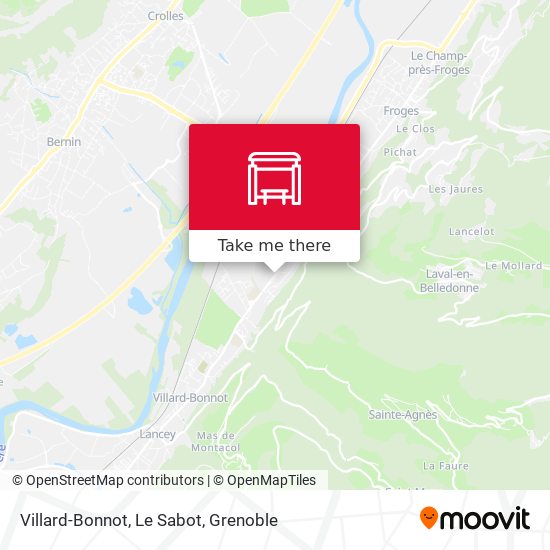 Villard-Bonnot, Le Sabot map