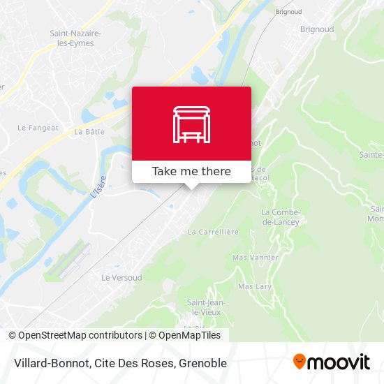 Villard-Bonnot, Cite Des Roses map