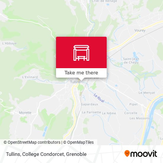Tullins, College Condorcet map
