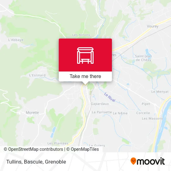 Tullins, Bascule map