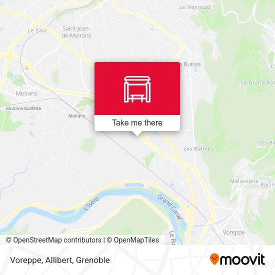 Voreppe, Allibert map