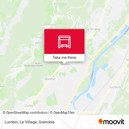 Lumbin, Le Village map