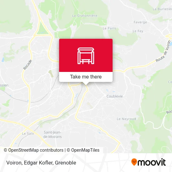 Voiron, Edgar Kofler map
