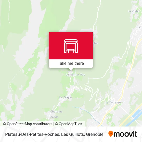 Plateau-Des-Petites-Roches, Les Guillots map
