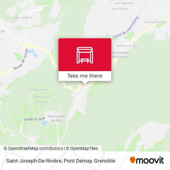 Saint-Joseph-De-Rivière, Pont Demay map