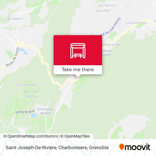 Saint-Joseph-De-Rivière, Charbonniere map