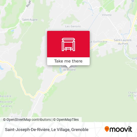 Saint-Joseph-De-Rivière, Le Village map
