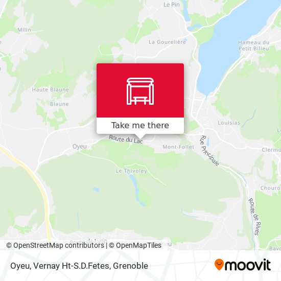 Oyeu, Vernay Ht-S.D.Fetes map