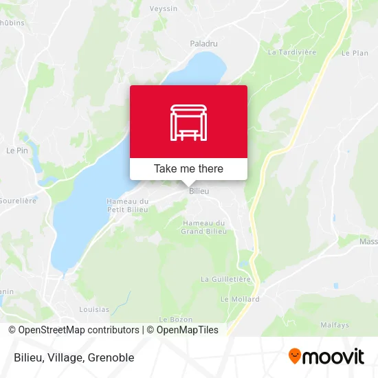 Bilieu, Village map