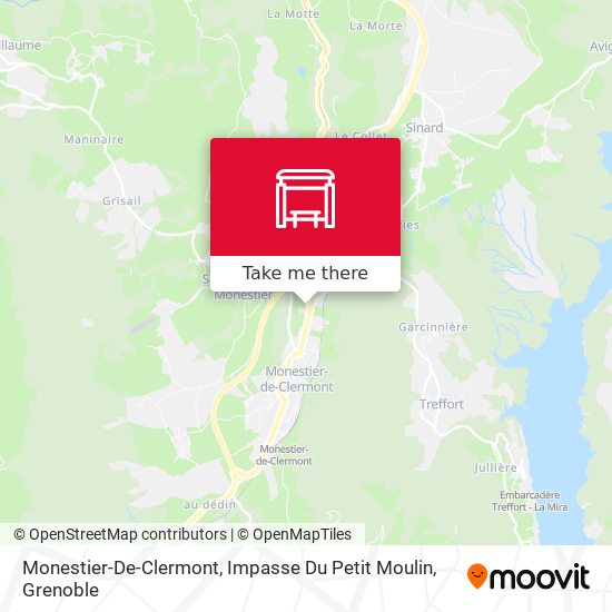 Monestier-De-Clermont, Impasse Du Petit Moulin map