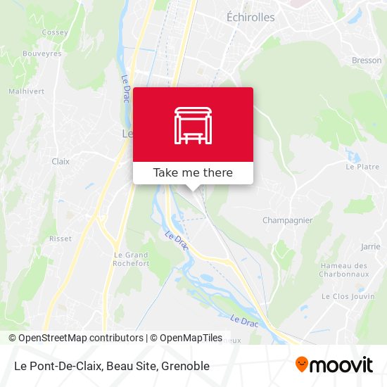 Le Pont-De-Claix, Beau Site map