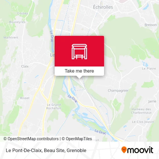 Le Pont-De-Claix, Beau Site map