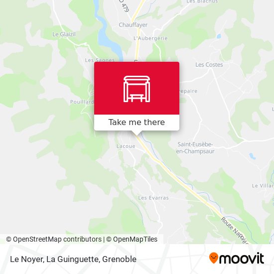 Le Noyer, La Guinguette map
