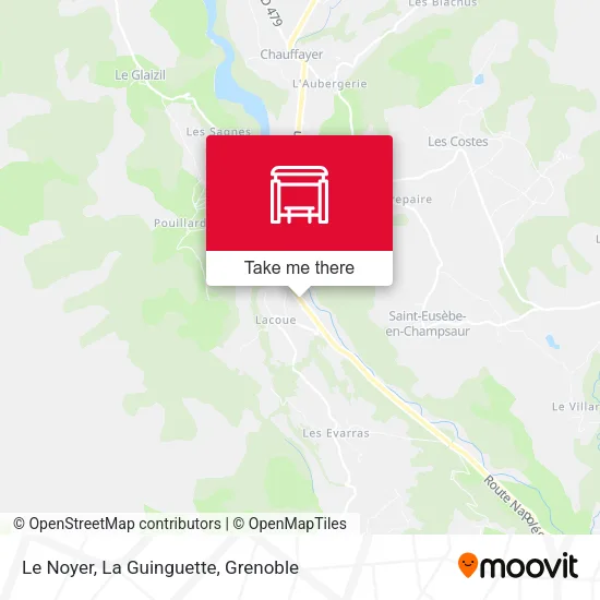 Le Noyer, La Guinguette map