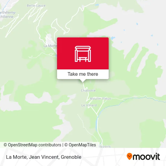 La Morte, Jean Vincent map