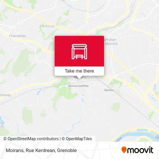 Moirans, Rue Kerdrean map
