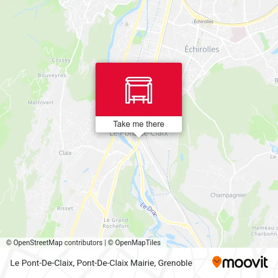 Le Pont-De-Claix, Pont-De-Claix Mairie map