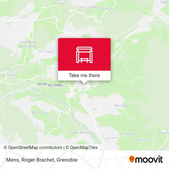 Mens, Roger Brachet map