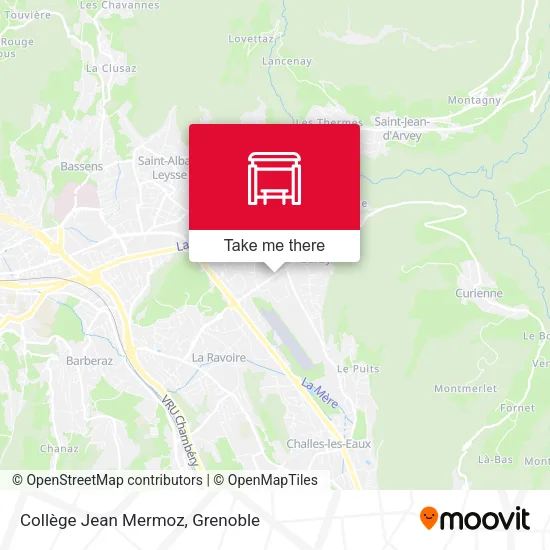 Collège Jean Mermoz map