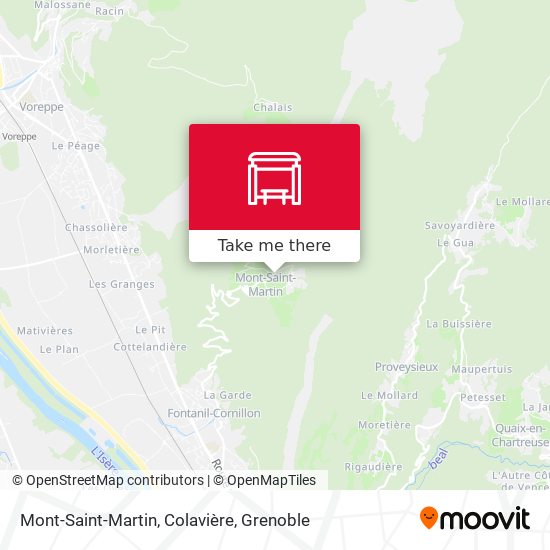 Mont-Saint-Martin, Colavière map