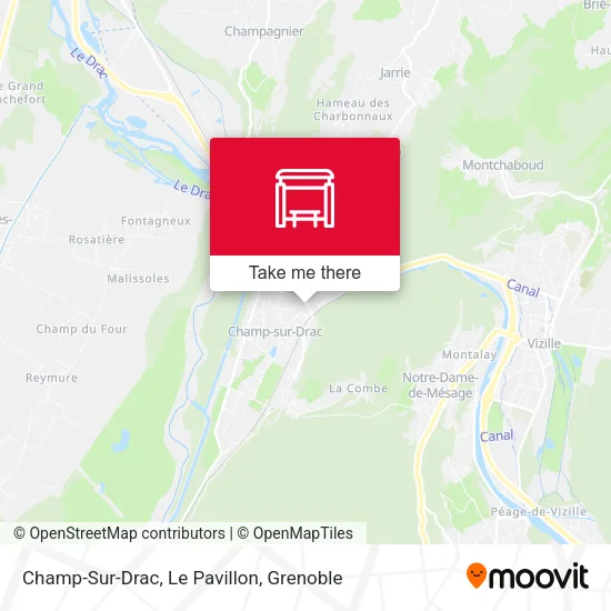 Champ-Sur-Drac, Le Pavillon map