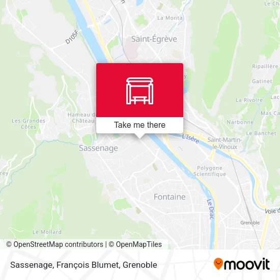 Sassenage, François Blumet map