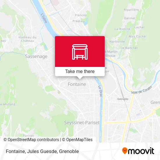 Fontaine, Jules Guesde map