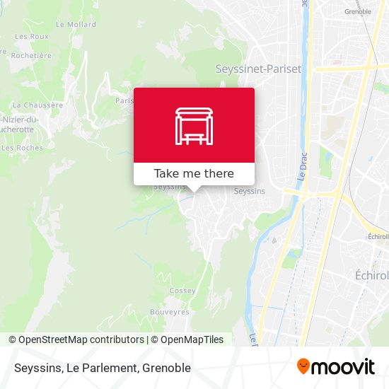 Seyssins, Le Parlement map