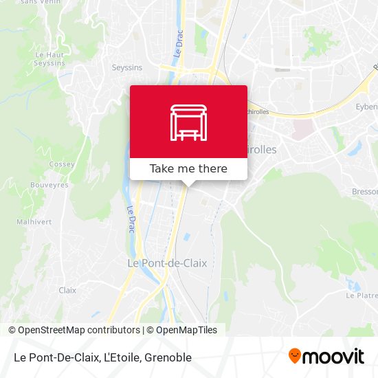 Le Pont-De-Claix, L'Etoile map