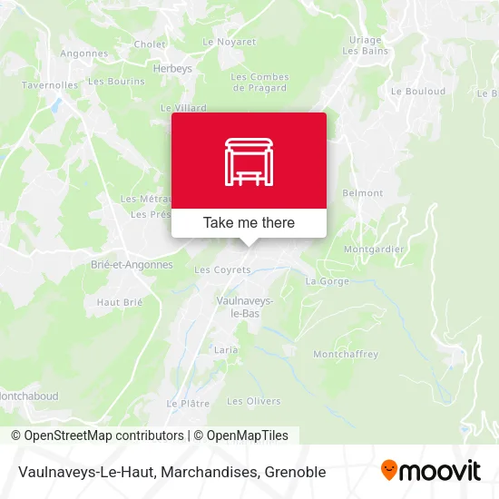 Vaulnaveys-Le-Haut, Marchandises map