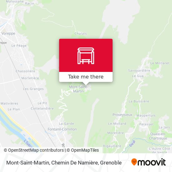 Mont-Saint-Martin, Chemin De Namière map