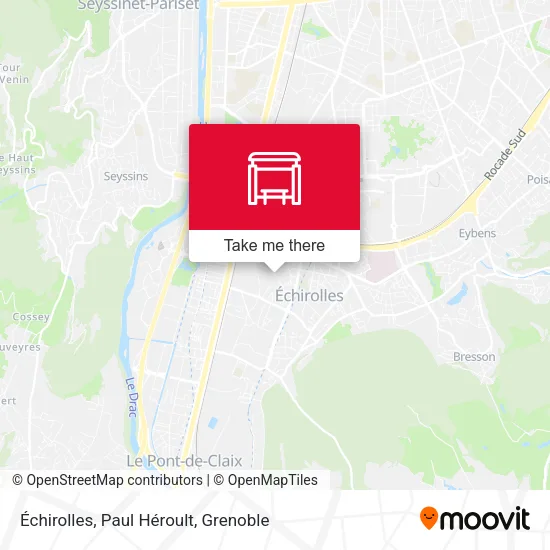 Échirolles, Paul Héroult map