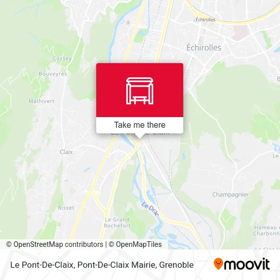 Le Pont-De-Claix, Pont-De-Claix Mairie map