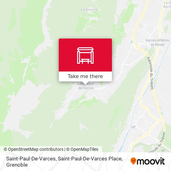 Saint-Paul-De-Varces, Saint-Paul-De-Varces Place map