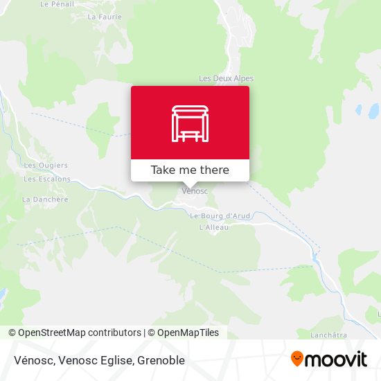 Vénosc, Venosc Eglise map