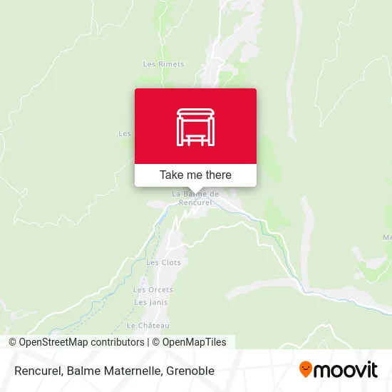 Rencurel, Balme Maternelle map