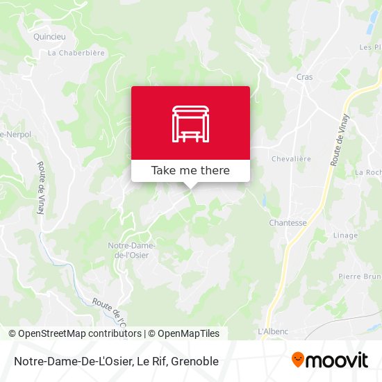 Notre-Dame-De-L'Osier, Le Rif map